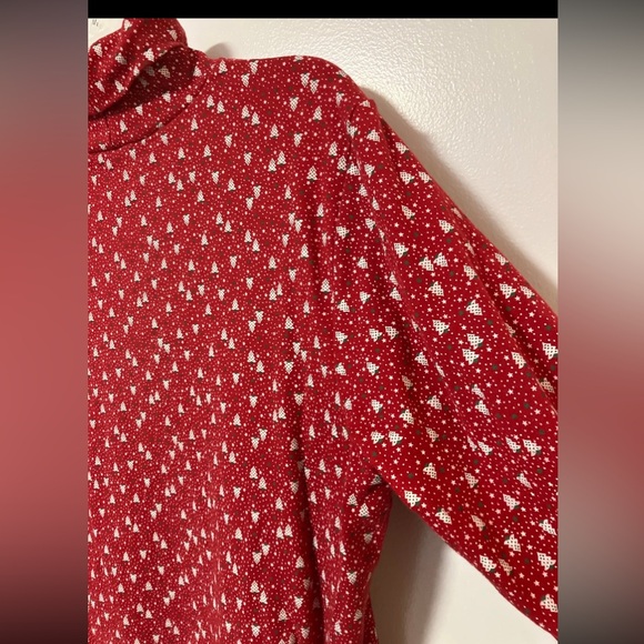 Vintage turtleneck with Christmas tree pattern - Picture 11 of 11